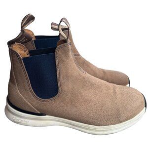 Blundstone Unisex Mens 10.5 / Womens 11.5 Suede Chelsea Boots Brown